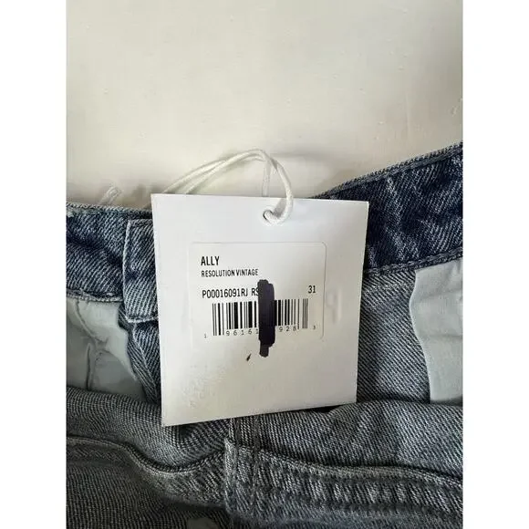 Pistola Ally High Rise Boot Jean Resolution Vintage Wash Size 31 - Picture 8 of 11